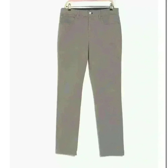 Calvin Klein NWT Gray Slim Fit Flex Waist Stretch 5 Pocket Denim Mens Jean 38W - Picture 2 of 15